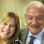 Duílio Malfatti, Secretário de Comunicação Integrada da SECOM-PR, com Sandra Martinelli, Presidente Executiva da ABA