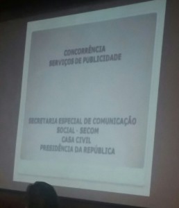 Audiência Pública para o processo licitatório da contratação de agências de publicidade que farão as campanhas do governo